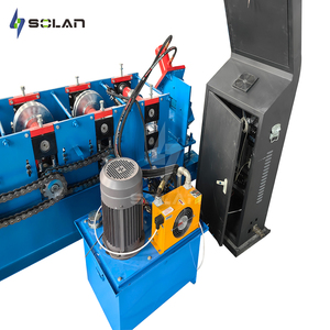 Máquina formadora de rollos de marco de acero galvanizado automático <span class=keywords><strong>C</strong></span> Z Purlin que hace la máquina - Product Image 6