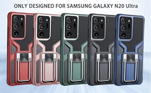 Nouvelle coque de téléphone portable robuste avec <span class=keywords><strong>support</strong></span> de montage de <span class=keywords><strong>voiture</strong></span> magnétique intégré pour <span class=keywords><strong>Samsung</strong></span> Note 20 <span class=keywords><strong>Ultra</strong></span> - Product Image 6