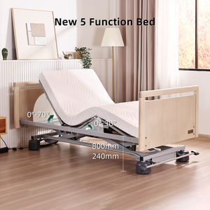 <span class=keywords><strong>Lit</strong></span> d'hôpital <span class=keywords><strong>électrique</strong></span> à 5 fonctions, lits <span class=keywords><strong>électrique</strong></span>s CE TUV IEC 60601, soins infirmiers pour patients alités, <span class=keywords><strong>lit</strong></span> médical pour soins à domicile - Product Image 4
