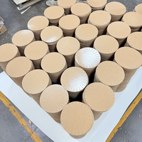 Papier couché PP simple face brillant, matière première alimentaire pour assiettes en carton