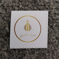 Autocollants de transfert de logo personnalisés en PVC tendance pour vêtements, perruques, parfums, produits alimentaires et feuilles d'exposition