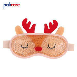 Leuk Dier Ontworpen Kinderen Gel Kralenwrap Oogmasker Sinusdruk Gezicht Wallen Hoofdpijn Migraine Verlichting, Slapen - Product Image 2