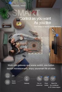 Moteur de rideau intelligent ZB-DJ WiFi Zigbee, ouvre-rideau électrique silencieux pour rail de rideau, télécommande compatible avec Alexa - Product Image 6