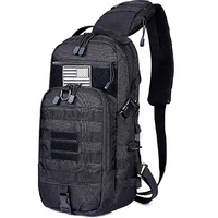 Sac à bandoulière tactique polyvalent personnalisé de haute qualité, sac à bandoulière d'assaut pratique, sac à bandoulière pour l'entraînement en plein air