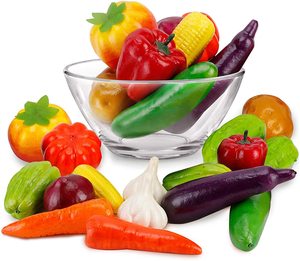 Décoration de fête à la maison, pièces, fausse mousse, <span class=keywords><strong>Fruits</strong></span> <span class=keywords><strong>et</strong></span> <span class=keywords><strong>légumes</strong></span> artificiels, décoration de Festival - Product Image 1