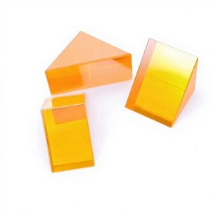 Prisma Triangular Óptico de Zinco Seleneto (ZnSn) CVD em Ângulo Reto Personalizável Sem Revestimento - Product Image 1