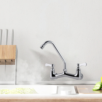 Moderne Edelstahl 304 Küchen armatur Messing Waschbecken Wasserhähne mit Keramik ventil Kern Wasser zeichen zertifizierte Küche Wasserhahn