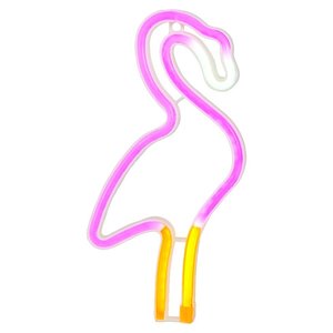 Flamingo <b>Light</b> Up Silhouette (15x30cm) 890440 - Product Image 1