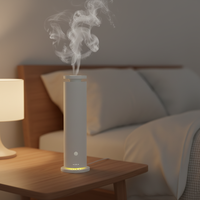 Diffuseur de parfum électrique Scent Tower, diffusion à air froid, revêtement en tissu électrique