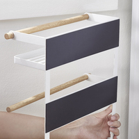 Armoire réfrigérateur gain de place organisateur de cuisine magnétique pour pots à épices et bouteilles d'assaisonnement