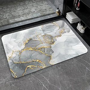 Anti slip Diatom Mud Diatomaceous Earth Absorbent Diatomite Shower Bathroom Floor Bath Mats <b>Rugs</b> Set Non-slip for Bathroom - Product Image 1