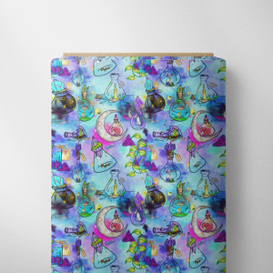 Neues Design Bedruckte Organische Bambusfaser Kundenspezifisch Digital Bedruckt Muster Kostenlos Antibakteriell für Kinderkleidung - Product Image 2