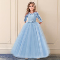 Offre Spéciale princesse moelleux multicouche tulle demi manches robe en dentelle belle fête robes d'anniversaire pour les filles et les enfants
