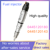 Vòi phun nhiên liệu diesel Common Rail mới 0445120180 0445120143 62101006122 cho Navistar Maxxforce 13.0 L G13 Case IH