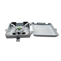 Caja de Distribución de Fibra Óptica NAP FIBERVISION Ti01F FTTH, Caja Terminal de Fibra, Divisor ODB, Conectores SC/LC/FC/ST, PC+ABS