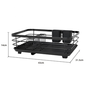 Escurridor de Platos Autodrenante de Gran Venta, Capacidad para Diversos Utensilios de Cocina, Esenciales de Cocina, Directo de Fábrica, Escurridor para Secar Platos en el Fregadero - Product Image 4