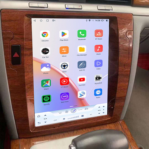 Autoradio Tesla 12.1\" con Pannello in Legno di Pesco, Unità di Testa Octa-core QLED Plug & Play, Lettore Android Compatibile con <span class=keywords><strong>Volkswagen</strong></span> <span class=keywords><strong>Phaeton</strong></span> - Product Image 4