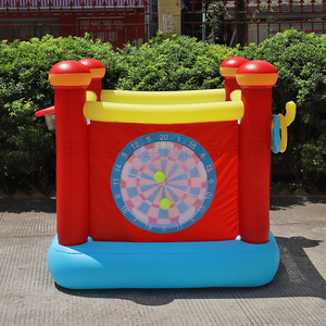 Trampoline gonflable multifonctionnel pour enfants, jeu de fléchettes magnétique en plastique pour enfants, <span class=keywords><strong>cible</strong></span> de trampoline pour enfants - Product Image 2