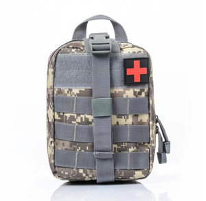 Pochettes portables de camouflage pour articles de toilette et trousse de premiers secours avec boucle de fixation pour bottes de randonnée et camping - Product Image 3