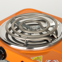 Table de Cuisson à Induction Électrique Super Vente 1000 W, Utilisation Simple, Nettoyage Facile, Double Zone de Cuisson, Plusieurs Modes de Chauffage