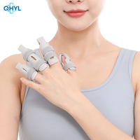 Attelle de doigt ovale réglable confortable pour adulte – Protection de base unisexe pour la fixation des doigts