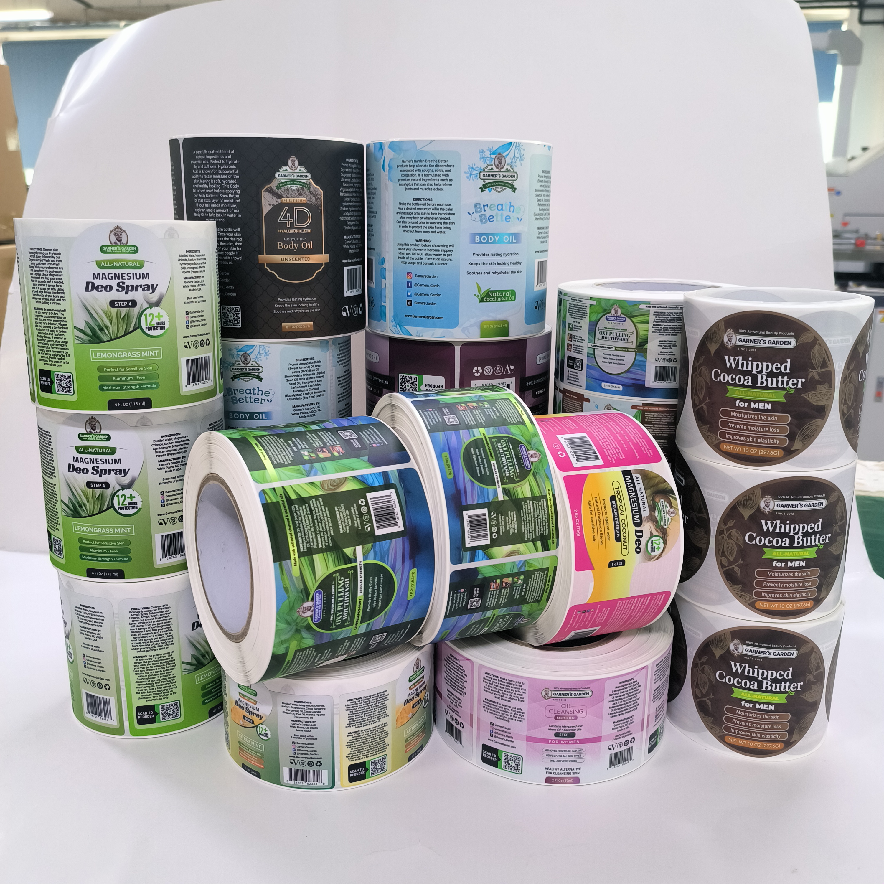 Rollo de película pegatina