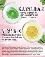 Lotion Corporelle Éclaircissante et Blanchissante Bio Fortifiée à la Vitamine C, Réparatrice au Glutathion, pour Peaux Noires (OEM/ODM)