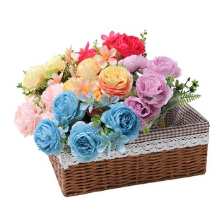 ดอกไม้ประดิษฐ์ <span class=keywords><strong>MY</strong></span> Woolly Peony ดอกไม้ปลอมตกแต่งบ้าน งานแต่งงาน อุปกรณ์ประกอบฉากถ่ายภาพกลางแจ้ง ขายส่งจากโรงงาน - Product Image 1