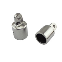 Capuchon coulissant pour bimini haute résistance à la corrosion, multi-tailles, pour fixation de bâche de yacht, pièces de quincaillerie marine