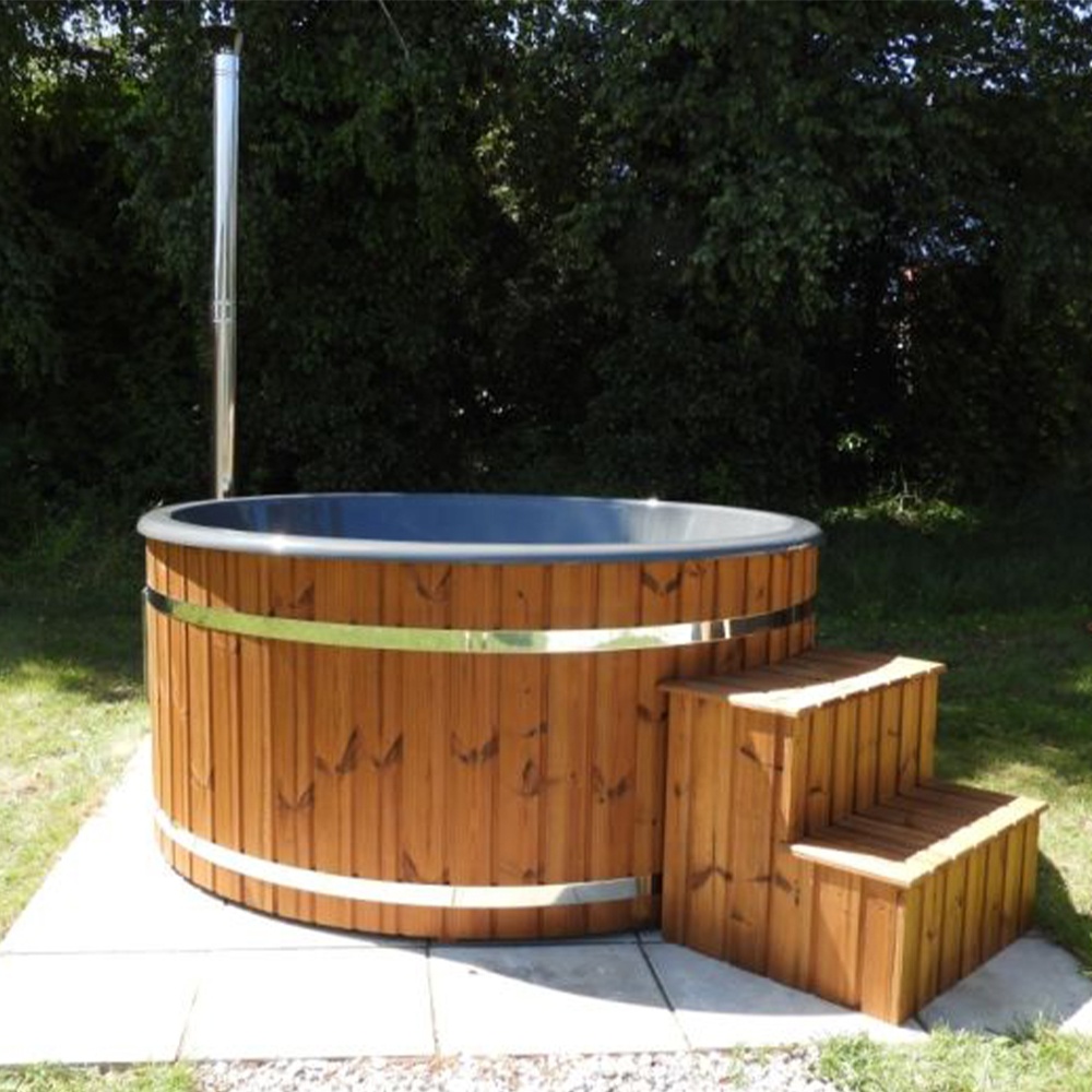 Large Circular SPA Hot Tub Allows You to Enjoy a Luxurious Massage Bath in a Small Space Without Any Worries