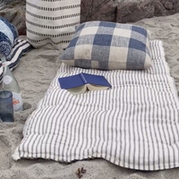 Tapis en lin écologique NON TOXIQUE, épaisseur moyenne, compact, pour piscine et plage, commande en gros pour les distributeurs