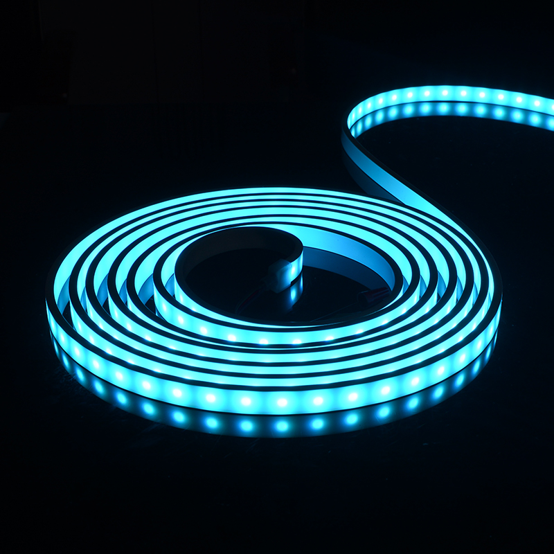 Wholesale OEM 5050 RGB Flexible Neon 5*13 Silicone Tube 60LEDs Neon Flex LED Light Strip