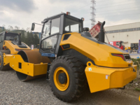 Compacteur de sol vibrant à tambour unique CLG6114E haute puissance avec roulement et engrenage