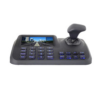 Controlador de Cámara PTZ con Joystick y Teclado LCD de 7 Pulgadas, Controlador de Cámara RS485
