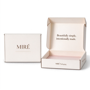 Luxury Custom Mailer <b>Box</b> <b>Recyclable</b> Corrugated Paper Aircraft <b>Box</b> Eco Friendly Folding Shipping <b>Box</b> For Cosmetics Skincare - Product Image 6