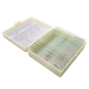 100 pezzi di alta qualità Set di diapositive preparati per parassitologia medica di preparazione biologica biofarmaceutica diapositive risorse didattiche - Product Image 1