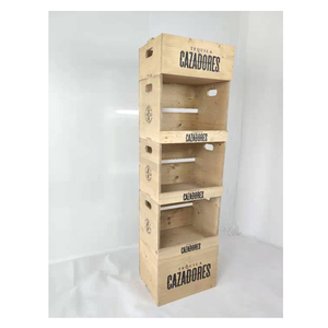 Expositor <span class=keywords><strong>de</strong></span> madera apilable para <span class=keywords><strong>vino</strong></span>, estante para <span class=keywords><strong>vino</strong></span>, estante para <span class=keywords><strong>vino</strong></span> - Product Image 2