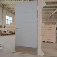 Porte personnalisée de peinture en bois, design européen, couleur grise, livraison gratuite sur Alibaba