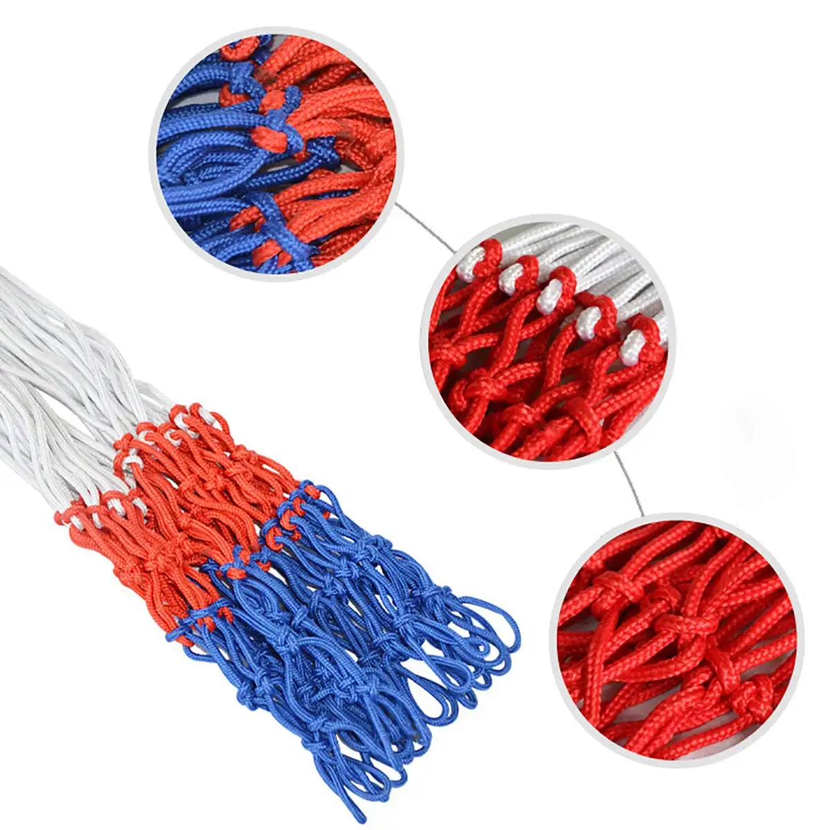 mix color wholesale cheap price nylon terylene basketball net children's toys net basketball hoop net