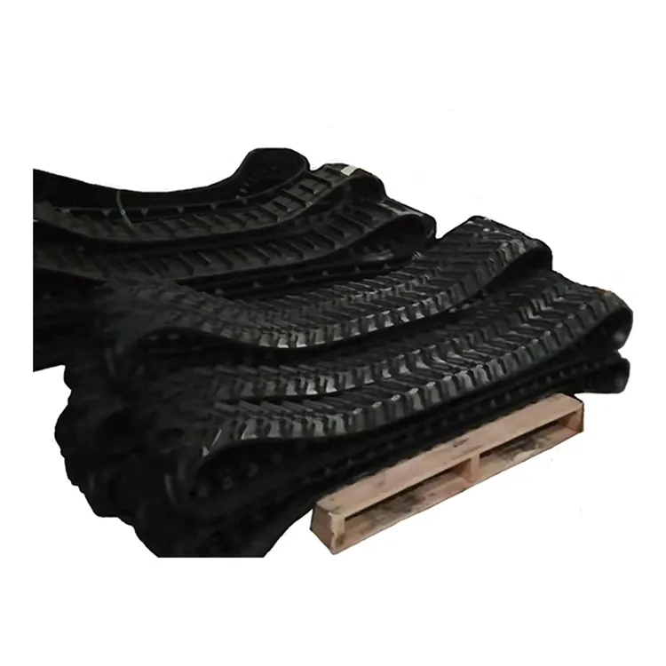 China Factory Supplied Top Quality Tractor Truck Mini Rubber Track Chassis Crawler Utv Rubber Track