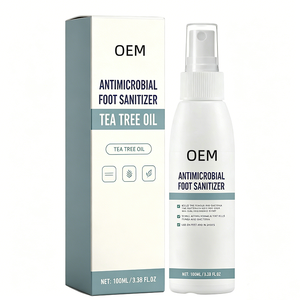Spray para pies con aceite de árbol de té de triple acción, elimina <span class=keywords><strong>hongos</strong></span> y bacterias, controla el olor, portátil para gimnasio, viajes, cuidado de <span class=keywords><strong>los</strong></span> pies <span class=keywords><strong>en</strong></span> el hogar - Product Image 1