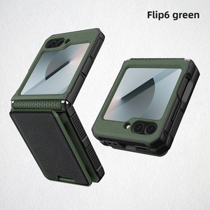เคสโทรศัพท์แบบพับได้สำหรับ Samsung Flip ลด 40% พร้อมช่องใส่การ์ดแบบถอดได้ วัสดุ PC แข็งแรง ป้องกันโทรศัพท์  จัดส่งข้ามประเทศ - Product Image 6