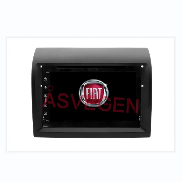 Monitor layar kuat mobil 7 "untuk Fiat Ducato 2010-2015 pemutar Multimedia dan pemutar DVD dengan Carplay