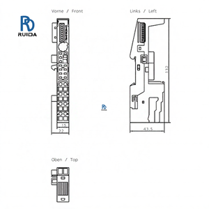 โมดูลเทอร์มินัล6ES7193-4CB30-0AA0สำหรับ ET 200S PLC การควบคุมทางอุตสาหกรรม PROFIBUS/การสื่อสาร iolink รับประกัน1ปี - Product Image 2