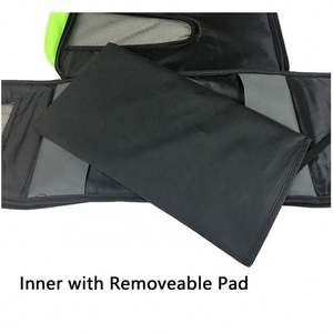 Customizable Black Pet Carrier Backpack XL Expandable Breathable Cloth Carrier Bag Zipper Closure Soft Animal Pattern Low MOQ - Product Image 6