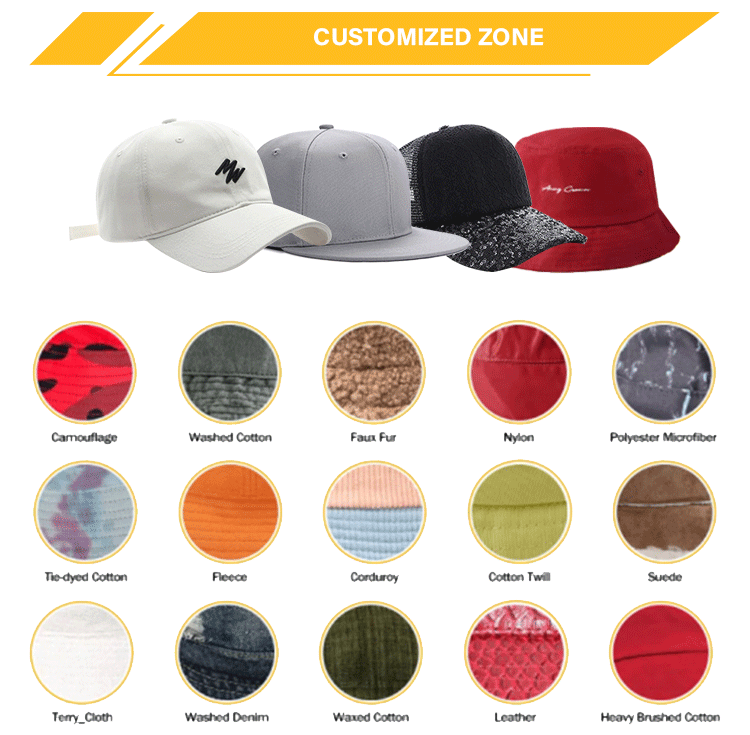 Custom Adjustable Waterproof Polyester Five Panel Camp Caps, Laser