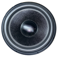 Caisson de basses de voiture 2500w Rms, réponse en fréquence 89dB, diamètre de bobine vocale 3 pouces 1575-064-X, audio de voiture, 15 pouces