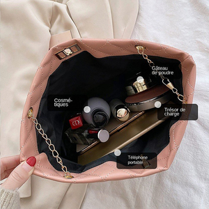 2024 sac women's sacs low handbag women a à tendance price feutre pour dress handbags woman <span class=keywords><strong>femme</strong></span> femm main bag bas prix luxe de - Product Image 4