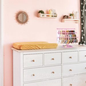 Wooden <b>Headband</b> Storage Rack With Multiple Layers For <b>Baby</b> Hair Accessories Display And Organization - Product Image 2