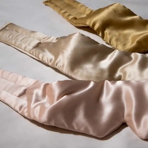 Chất Lượng Tốt Dài Thời Gian Phục Vụ Ngủ Lụa Mặt Nạ Mắt Sang Trọng Tùy Chỉnh Bán Buôn Satin Lụa Ngủ Mặt Nạ Mắt Ngủ - Product Image 5